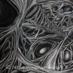 Dessin à la craie et au fusain, dimension A3